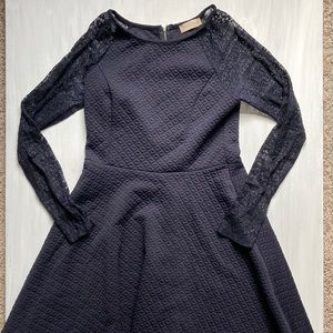 Navy blue dress
